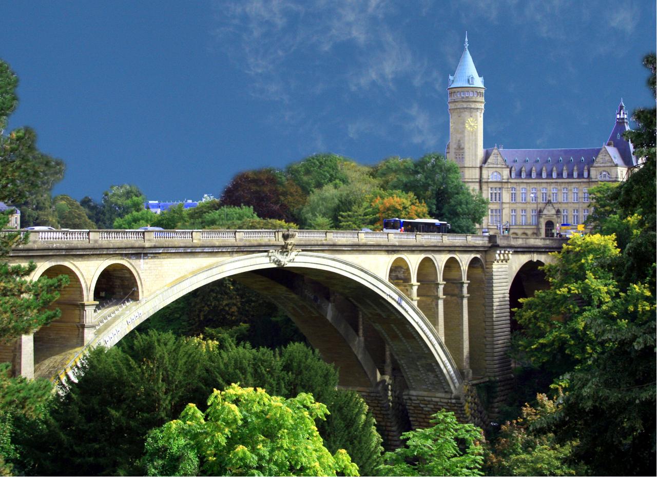 Pont Adolphe vue latérale