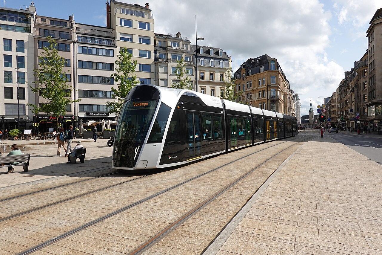 Tram à Luxembourg